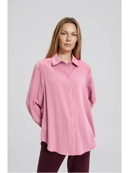 Moodo Oversized roza srajca Moodo