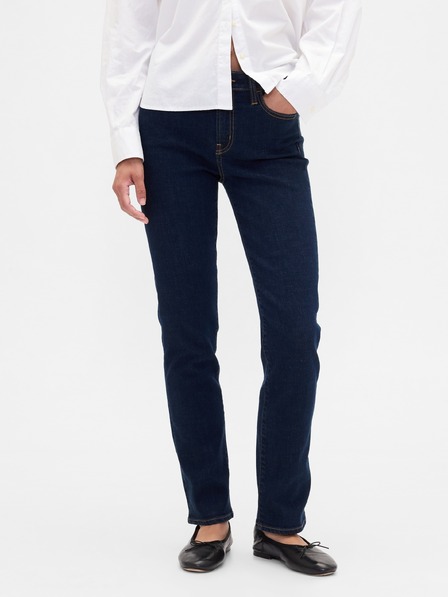 GAP Kavbojke Mid Rise Classic Straight GAP