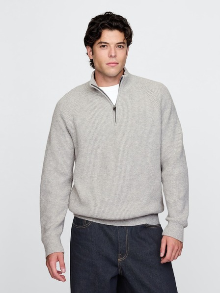 GAP GAP pulover z rebri CashSoft