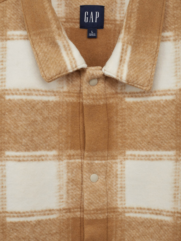 GAP Vrchný fleece kabát GAP