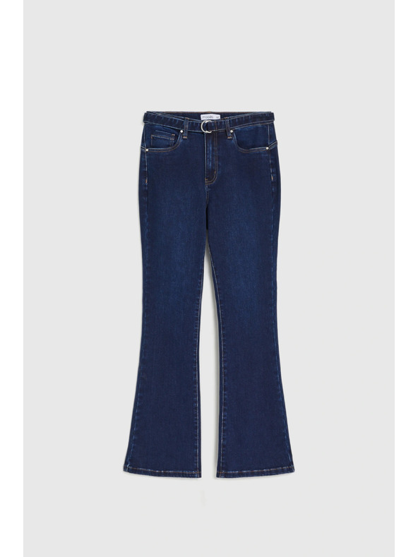 Moodo Bootcut jeans temno modri Moodo