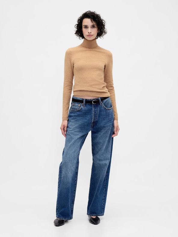 GAP Pulover z visokim ovratnikom CashSoft GAP