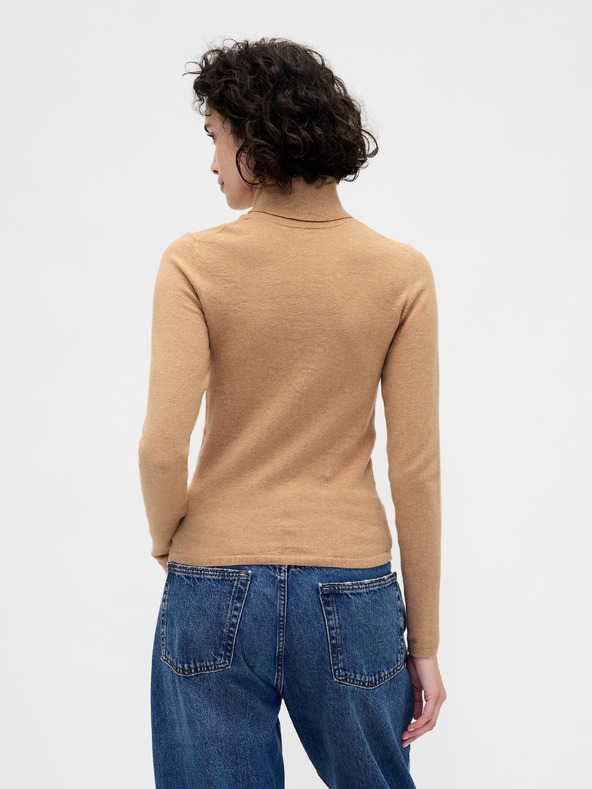 GAP Pulover z visokim ovratnikom CashSoft GAP