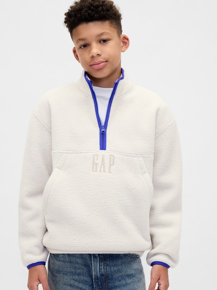 GAP Otroška sherpa jopica Arctic Fleece GAP