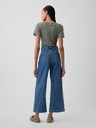 GAP Raztegnjene dolge majice High Rise Wide-Leg Crop GAP
