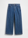 GAP Raztegnjene dolge majice High Rise Wide-Leg Crop GAP