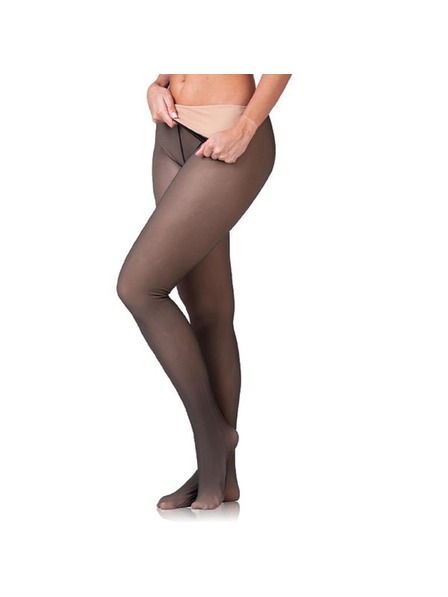 Bellinda WARM & TRANSPARENT 80 DEN - Ženske tople nogavice 80 DEN - črna