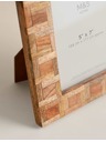 Marks & Spencer Fotookvir Marquetry, 5 × 7 palcev Marks & Spencer bež