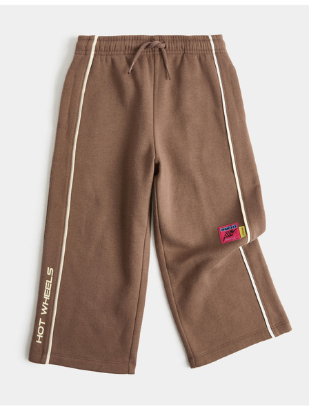 Marks & Spencer Trenirke s sirokimi nogavicami z motivom Hot Wheels™, z visoko vsebnostjo bombaža (2–8 let) Marks & Spencer rjava