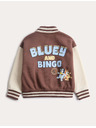 Marks & Spencer Bomberjaka z motivom Bluey™ in visoko vsebnostjo bombaža (2–8 let) Marks & Spencer rjava