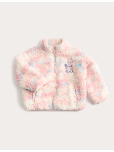 Marks & Spencer Fleece z umetnim krznom Disney Frozen™ (2–8 let) Marks & Spencer vijolična