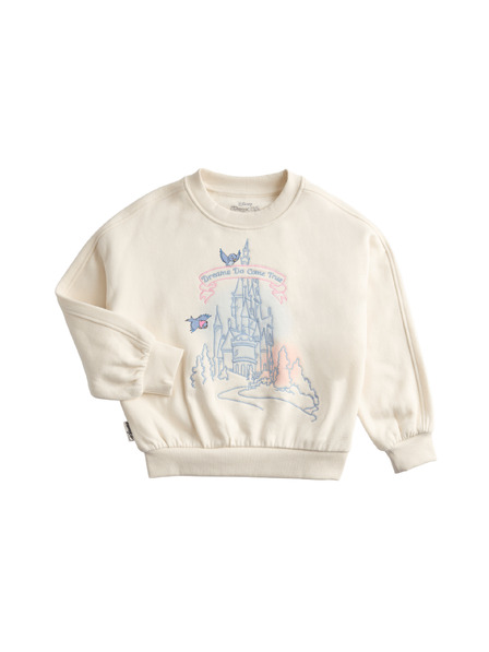 Marks & Spencer Jopa s motivom Disney Frozen™ in visokim deležem bombaža (3–8 let) Marks & Spencer kremasta