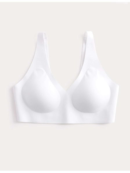 Marks & Spencer Nevidni Body Invisibles™ skrajšani top brez žic (A–E) Marks & Spencer bela
