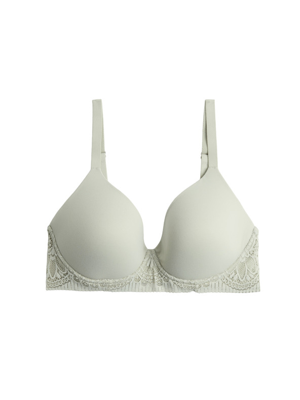 Marks & Spencer Modna halja Body Soft™ s polnimi modrčki brez žic, vel. A–E Marks & Spencer zelena