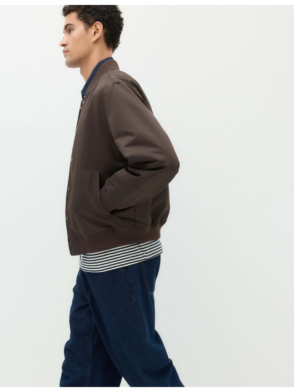Marks & Spencer Satenska bomber jakna Marks & Spencer rjava