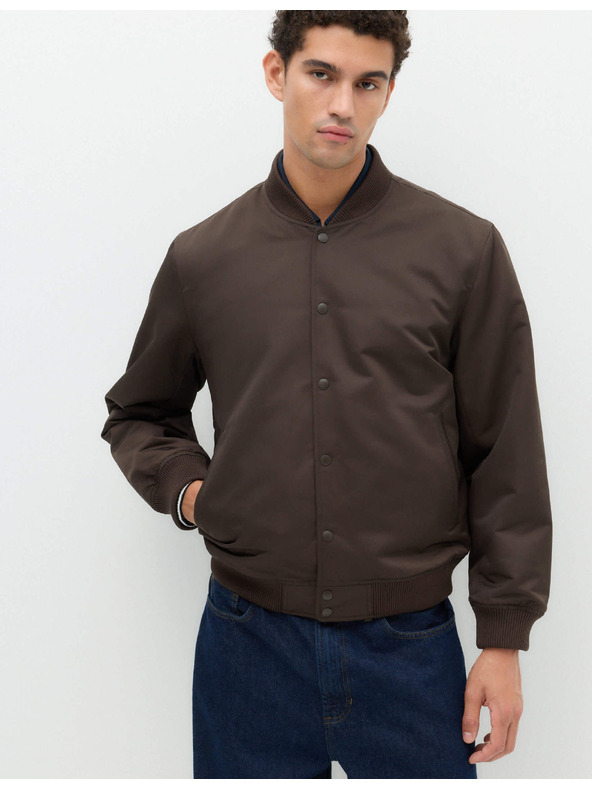 Marks & Spencer Satenska bomber jakna Marks & Spencer rjava