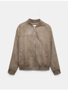 Marks & Spencer Bomber iz umetnega semiša Marks & Spencer rjava