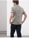Marks & Spencer Žakardna polo srajca iz čistega bombaža Marks & Spencer rjava