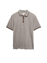 Marks & Spencer Žakardna polo srajca iz čistega bombaža Marks & Spencer rjava