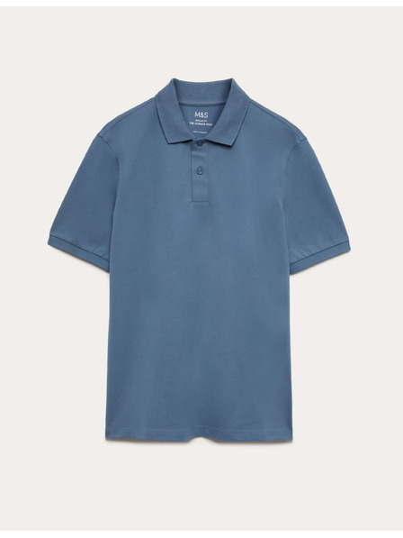 Marks & Spencer Polo majica The Ultimate Pique Marks & Spencer modra