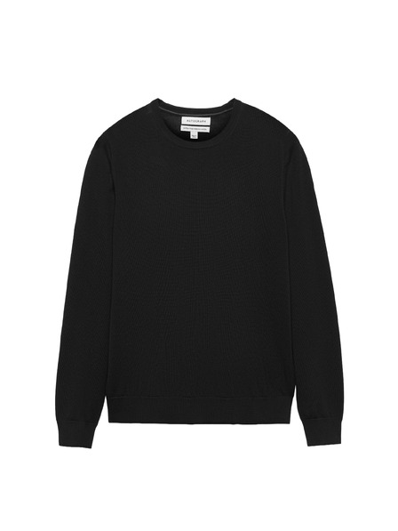 Marks & Spencer Pulover iz čiste izjemno fine merino volne Marks & Spencer črna