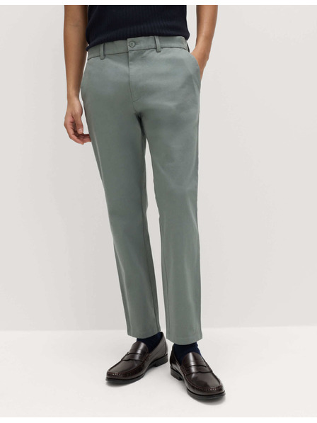 Marks & Spencer Ozke hlače chino Ultimate Marks & Spencer zelene