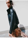 Marks & Spencer Bomber jakna iz imitacije usnja s stoječkim ovratnikom Marks & Spencer črna