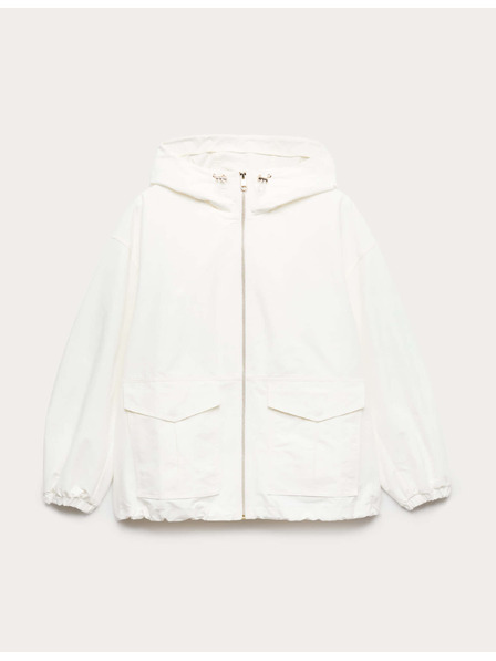 Marks & Spencer Parka s kapuco, visokim deležem bombaže in tehnologijo Stormwear™ Marks & Spencer smetanova