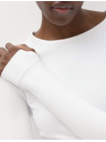 Marks & Spencer Majica iz ultra fajnega materiala Marks & Spencer bela