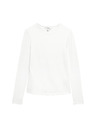 Marks & Spencer Majica iz ultra fajnega materiala Marks & Spencer bela