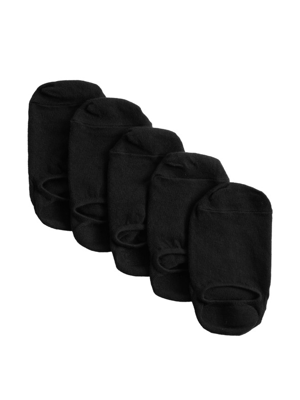 Marks & Spencer Kratke nogavice Trainer Liners™ s tehnologijo Cool & Fresh™, 5 parov v pakiranju Marks & Spencer črne