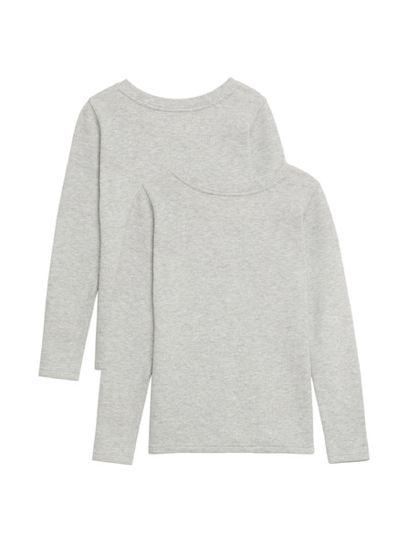 Marks & Spencer Termo vrhnji deli s tehnologijo Heatgen™, 2 kosa v paketu (2–14 let) Marks & Spencer siva