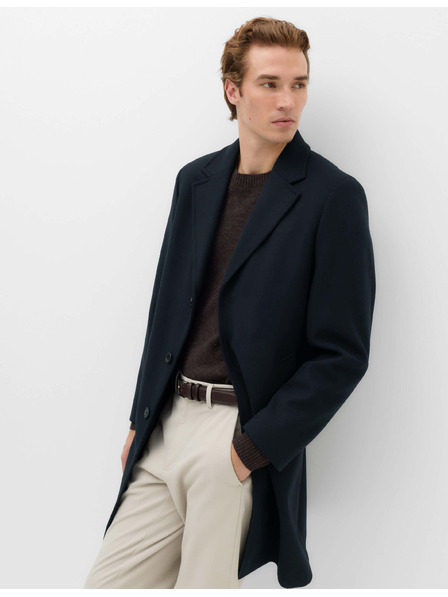 Marks & Spencer Plašč z revers Marks & Spencer mornarsko modra