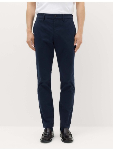 Marks & Spencer Marks & Spencer Stretch Chino Slim Fit hlače mornarsko modre barve
