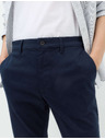 Marks & Spencer Marks & Spencer Stretch Chino Slim Fit hlače mornarsko modre barve
