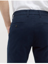 Marks & Spencer Marks & Spencer Stretch Chino Slim Fit hlače mornarsko modre barve
