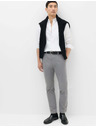 Marks & Spencer Hlače Marks & Spencer stretch chino slim fit sive barve