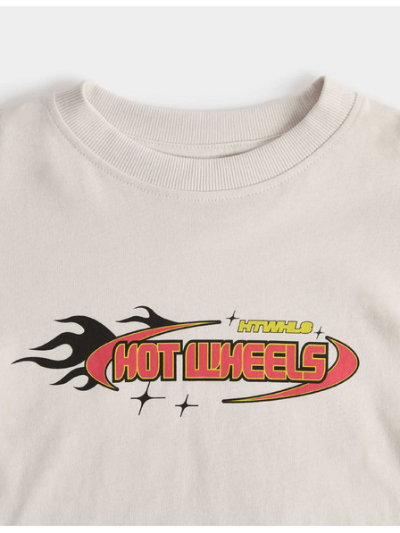 Marks & Spencer 2 majici Hot Wheels™ iz čiste bombaže (2–8 let) Marks & Spencer smetanova