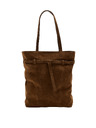 Marks & Spencer Semiškova torbica tote s trakom Marks & Spencer rjava