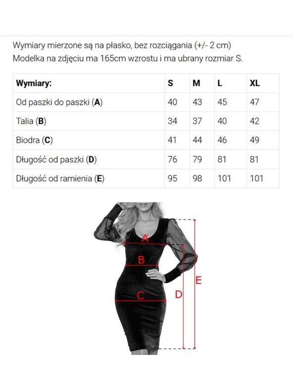 numoco Elegantna obleka iz velurja z rokavi iz tila - črna Numoco