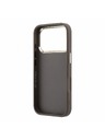 Guess Guess PU 4G Resin Metal Logo Zadnji Ovitek za iPhone 18 Pro Brown