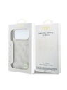 Guess Guess PU Leather 4G Gold Frame Embossed MagSafe Zadnji Ovitek za iPhone 18 Pro Pink