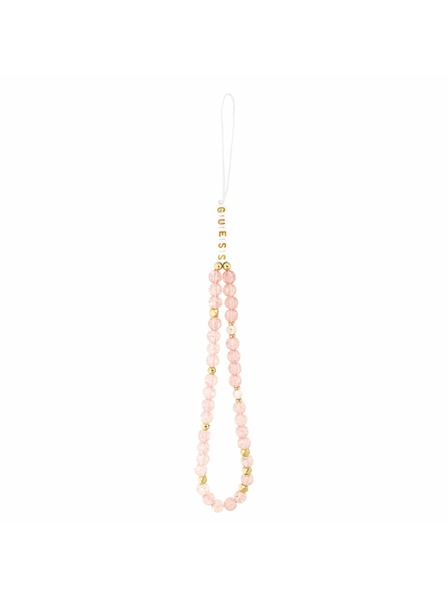 Guess Guess IML Flowers Allover Strap MagSafe Zadnji Ovitek za iPhone 18 Pro Pink