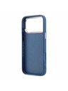Guess Guess PU 4G Resin Metal Logo Zadnji Ovitek za iPhone 18 Pro Blue