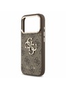 Guess Guess PU 4G Metal Logo Strap Zadnji Ovitek za iPhone 18 Pro Brown