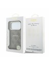 Guess Guess PU Leather 4G Gold Frame Embossed MagSafe Zadnji Ovitek za iPhone 18 Pro Max Brown
