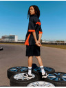 Marks & Spencer Polo top Formula 1® iz mrežaste tkanine (6–16 let) Marks & Spencer črna