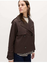 Marks & Spencer Kratek trench plašč iz čiste bombaže Marks & Spencer rjava