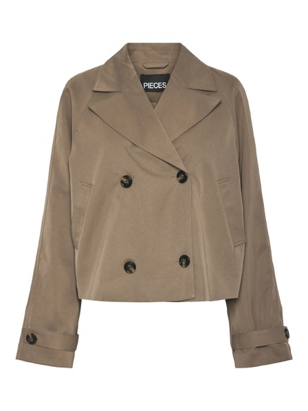 Pieces Ženski kratek trench plašč SCARLETT