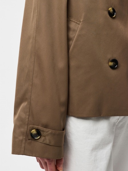 Pieces Ženski kratek trench plašč SCARLETT